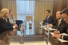  Deputy FM meets with Honourary Consul of Vietnam in Paraguay