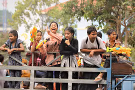 Cambodia serves over 13 million tourists during traditional New Year holidays
