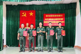 Dong Nai-based military medical workers deployed to Truong Sa