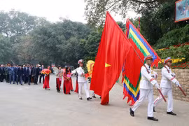 Incense offered to commemorate Hung Kings on Tet occasion