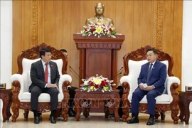 Lao leaders highly value cooperation between agencies of Lao, Vietnamese NAs