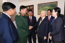 Party leader pays working visit to Thai Nguyen province