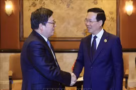President Vo Van Thuong receives ZTE Corporation Chairman