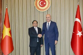 PM Pham Minh Chinh meets with Speaker of Turkish Grand National Assembly