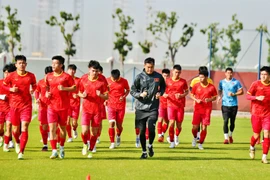 Vietnamese footballers arrive in Uzbekistan for 2023 AFC U20 Asian Cup finals