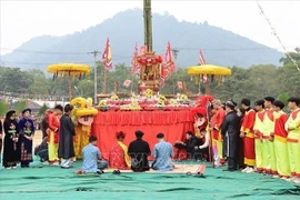 Tay minority people in Tuyen Quang celebrate spring festival