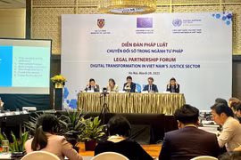Partnership forum discusses digital transformation in justice sector
