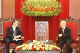 Party General Secretary receives Belarusian Prime Minister