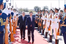 President concludes China trip for Belt and Road Forum 