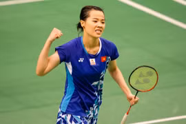 Vietnam's top female badminton player now 45th in world ranking