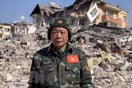 VPA’s rescue team sent to Turkey completes mission