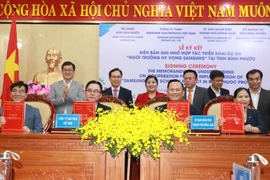 Samsung Hope School to be built in Binh Phuoc province