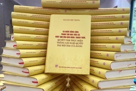 Party leader’s book gives important directions for resolution implementation