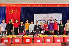 Vietnam Red Cross Society supports flood victims in Yen Bai