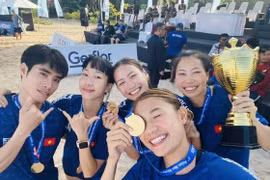 Vietnam win Asian Beach Handball Championship gold medal