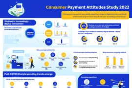More Vietnamese consumers go cashless: study