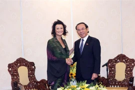 HCM City's leader receives Belgian Senate President