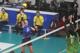 Vietnamese women volleyballers advance to AVC Challenge Cup’s semifinals