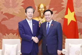 NA Chairman hosts Japan’s Komeito paty leader