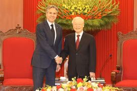 Party chief receives US Secretary of State
