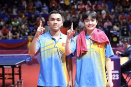 32nd SEA Games: Historic gold for Vietnam in mixed doubles table tennis