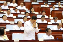 Cambodian new parliament, cabinet apparatuses approved