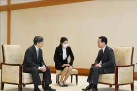 President Vo Van Thuong meets with Japanese Emperor, Empress