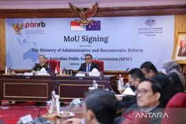 Indonesia, Australia continue cooperation in capacity-building, management for State employees