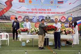 Overseas Vietnamese football tournament opens in Russia