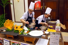 40 chefs show off skills at Da Nang culinary competition