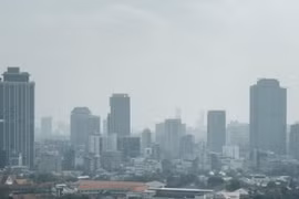 Serious air pollution hit Jakarta