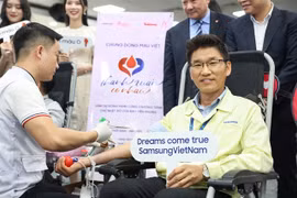 Samsung Vietnam supports blood donation activities