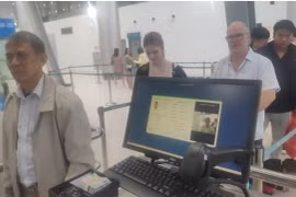 Biometric authentication applied to domestic passengers in airports