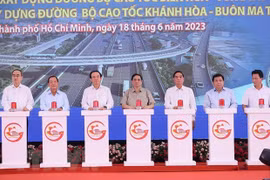 PM kicks off construction of important national transport projects