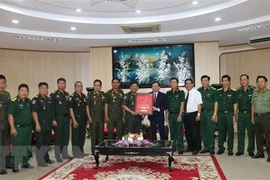 Cambodian Army’s Guard High Command pays pre-Tet visit to Bac Lieu