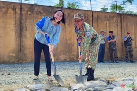 Japanese engineers build road to mark 50 years of diplomatic ties with Vietnam