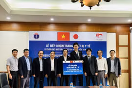 Four central hospitals receive Japanese-donated medical equipment