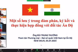 Webinar on contract negotiation, signing with Indian partners