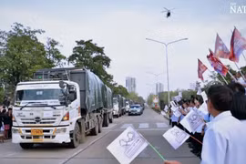 Thai government destroys record narcotics haul