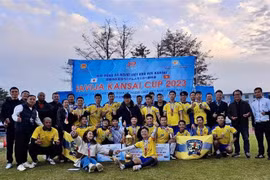 Football tournament held for Vietnamese community in Japan