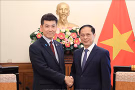 Foreign Minister hosts Japanese CDP leader