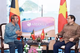 PM meets Timor Leste counterpart in Indonesia