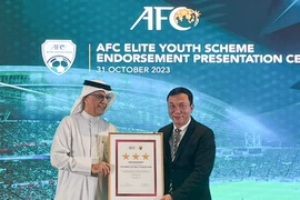 VFF recognised as professional class member in AFC's coach training convention