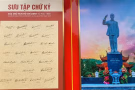 President Ho Chi Minh’s signatures, autographs on display in Co To island district