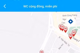 Da Nang launches app to help visitors easily access to public toilets