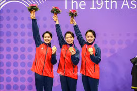 ASIAD 2023: first gold for Vietnamese karate team