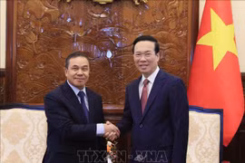 President hails Lao support for Vietnam's development