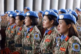 Vietnam’s servicewomen play active role in UN peacekeeping operations