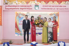 Bilingual school in Laos celebrates Vietnamese Teacher’s Day