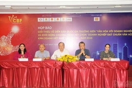 “Enterprises meeting Vietnamese business culture standards” to be honoured